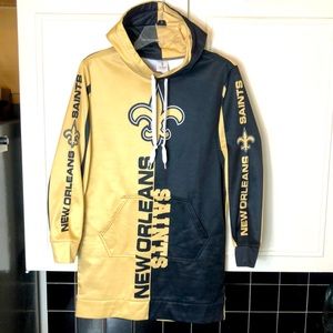 New Orleans Saints long Hoodie Size Small